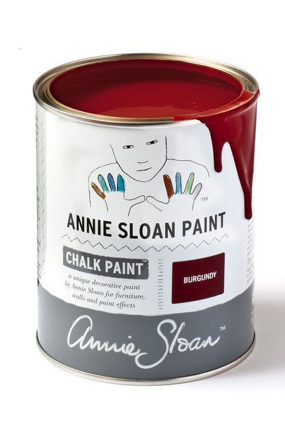 Pintura Chalk Paint® de Annie Sloan color burdeos