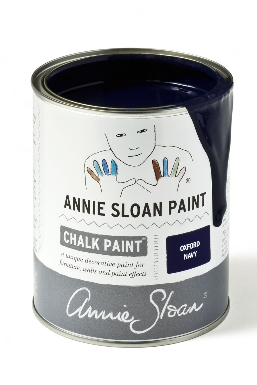 Pintura Chalk Paint® de Annie Sloan, color azul marino Oxford