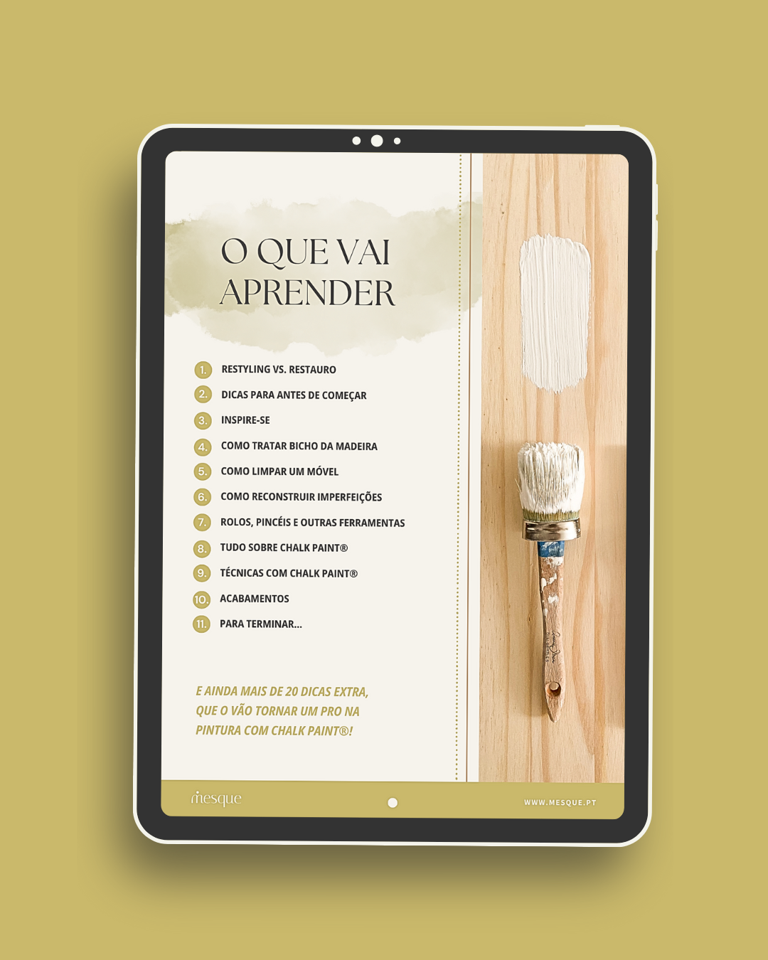 Guia Prático Restyling de Móveis com Chalk Paint (ebook)