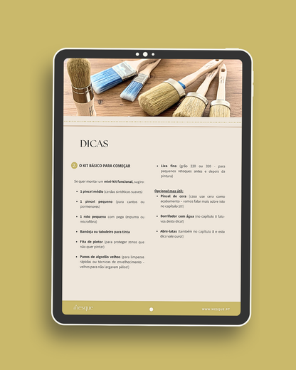 Guia Prático Restyling de Móveis com Chalk Paint (ebook)